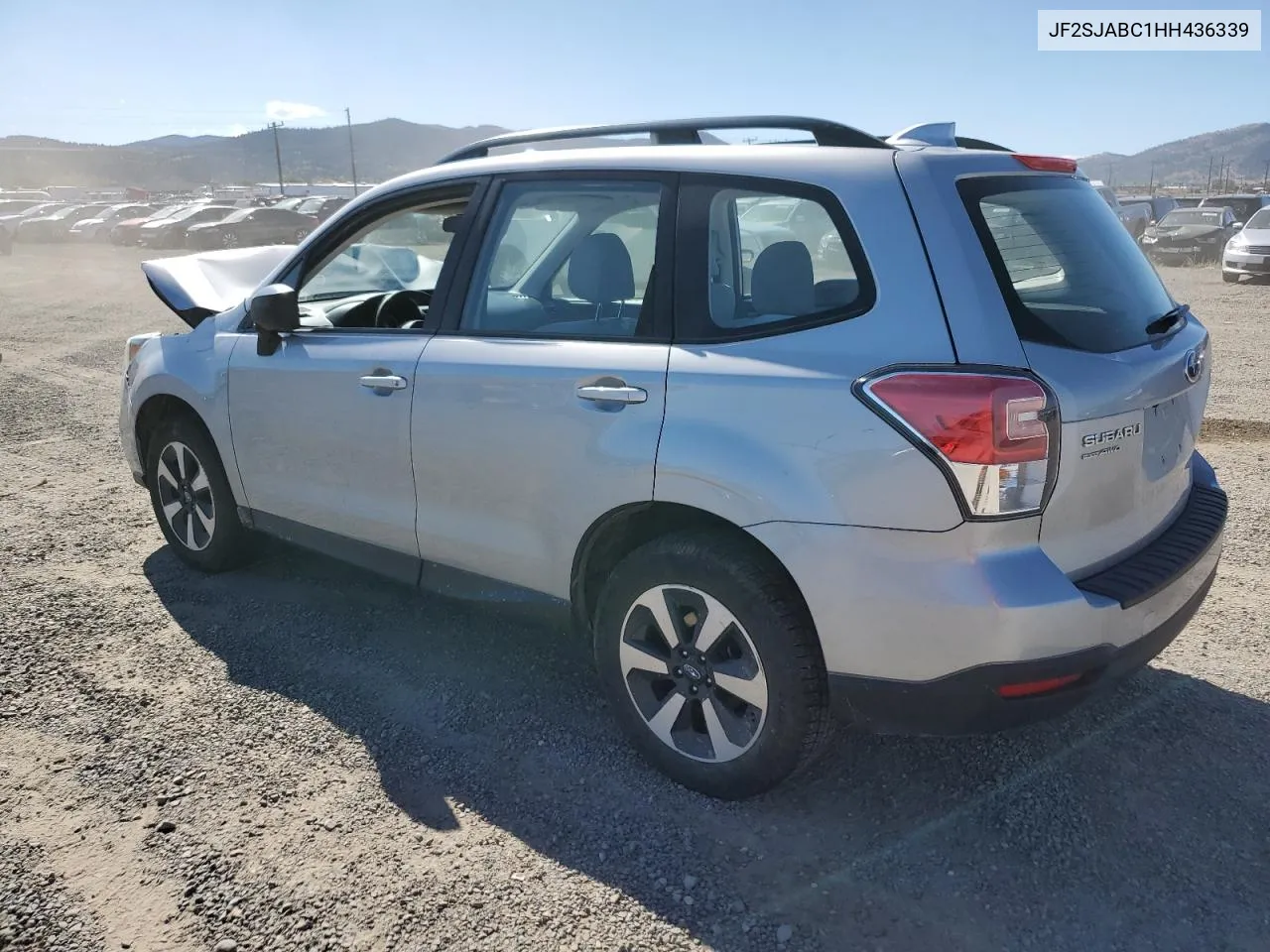 2017 Subaru Forester 2.5I VIN: JF2SJABC1HH436339 Lot: 72697234