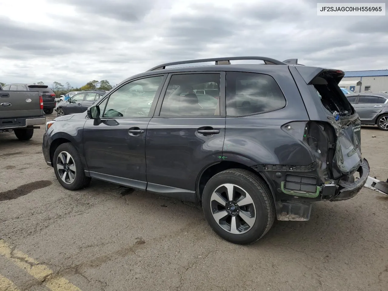 2017 Subaru Forester 2.5I Premium VIN: JF2SJAGC0HH556965 Lot: 72746704