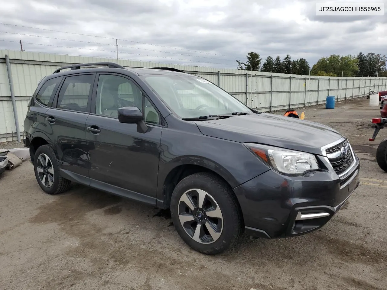 2017 Subaru Forester 2.5I Premium VIN: JF2SJAGC0HH556965 Lot: 72746704