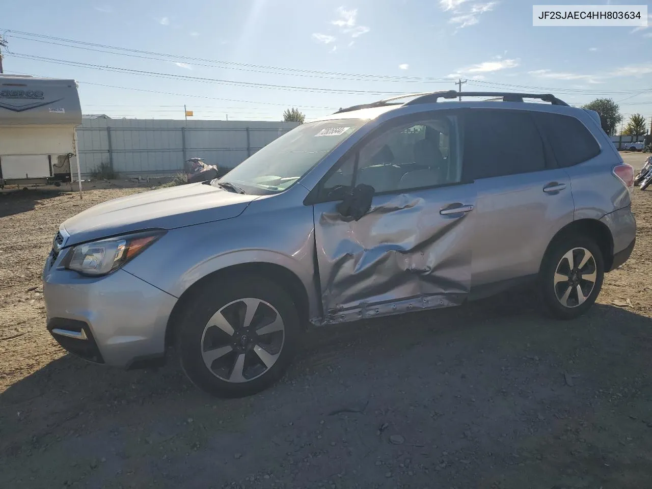 2017 Subaru Forester 2.5I Premium VIN: JF2SJAEC4HH803634 Lot: 72825544