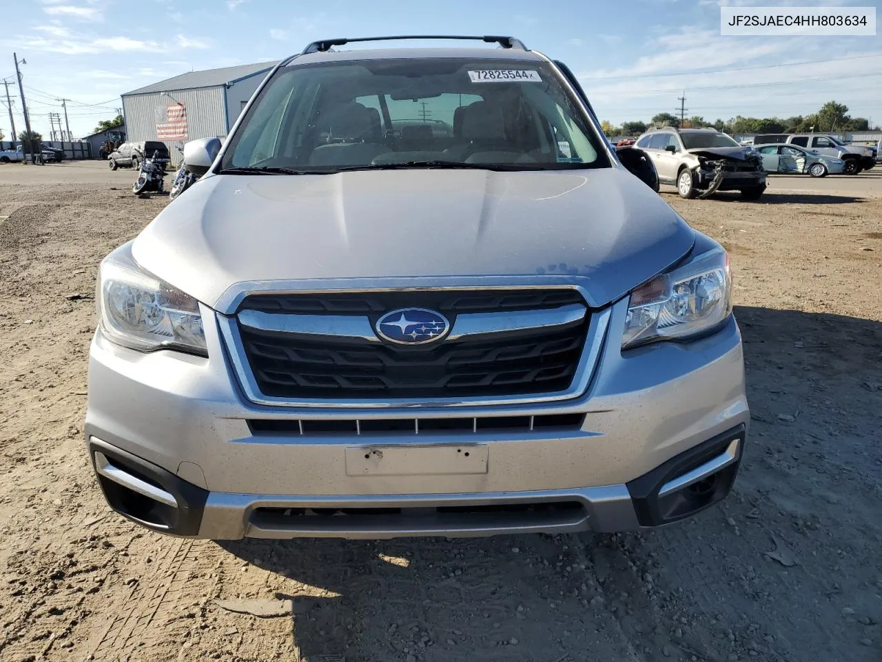 2017 Subaru Forester 2.5I Premium VIN: JF2SJAEC4HH803634 Lot: 72825544