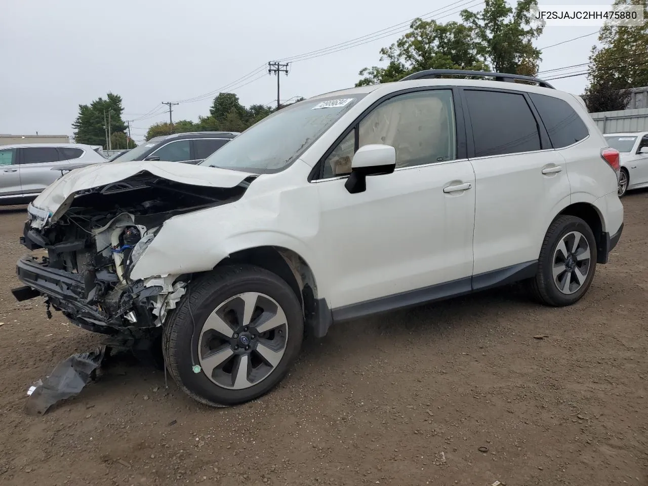 2017 Subaru Forester 2.5I Limited VIN: JF2SJAJC2HH475880 Lot: 72989634