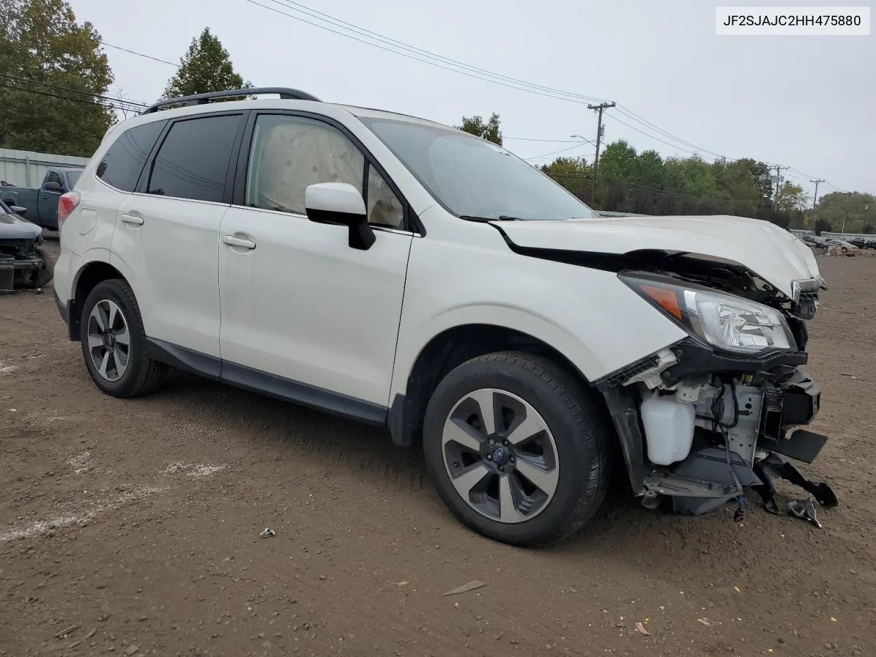 2017 Subaru Forester 2.5I Limited VIN: JF2SJAJC2HH475880 Lot: 72989634