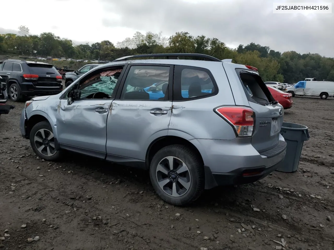 2017 Subaru Forester 2.5I VIN: JF2SJABC1HH421596 Lot: 73323654