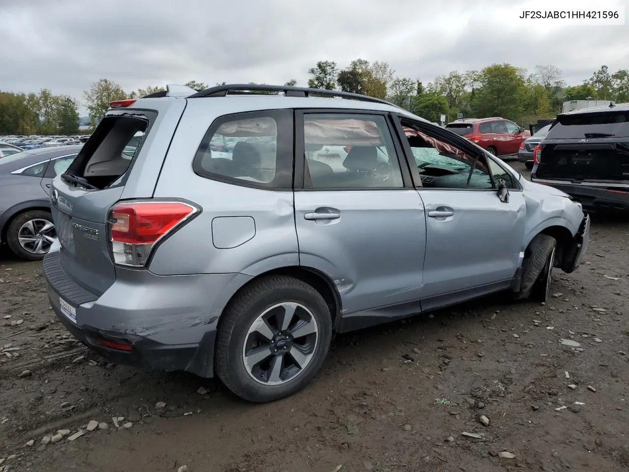 2017 Subaru Forester 2.5I VIN: JF2SJABC1HH421596 Lot: 73323654