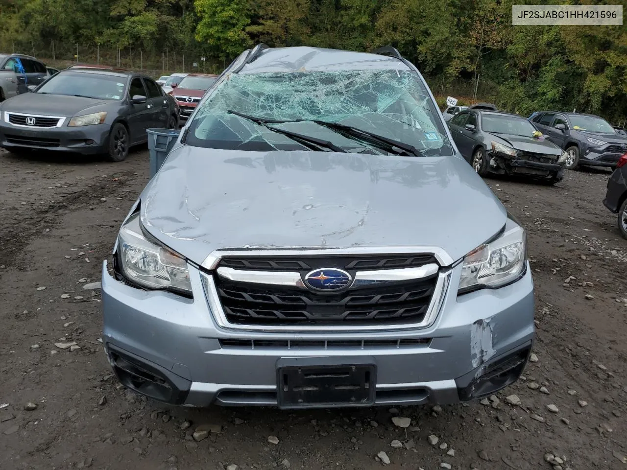 2017 Subaru Forester 2.5I VIN: JF2SJABC1HH421596 Lot: 73323654