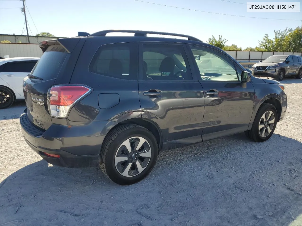 2017 Subaru Forester 2.5I Premium VIN: JF2SJAGC8HH501471 Lot: 73326504