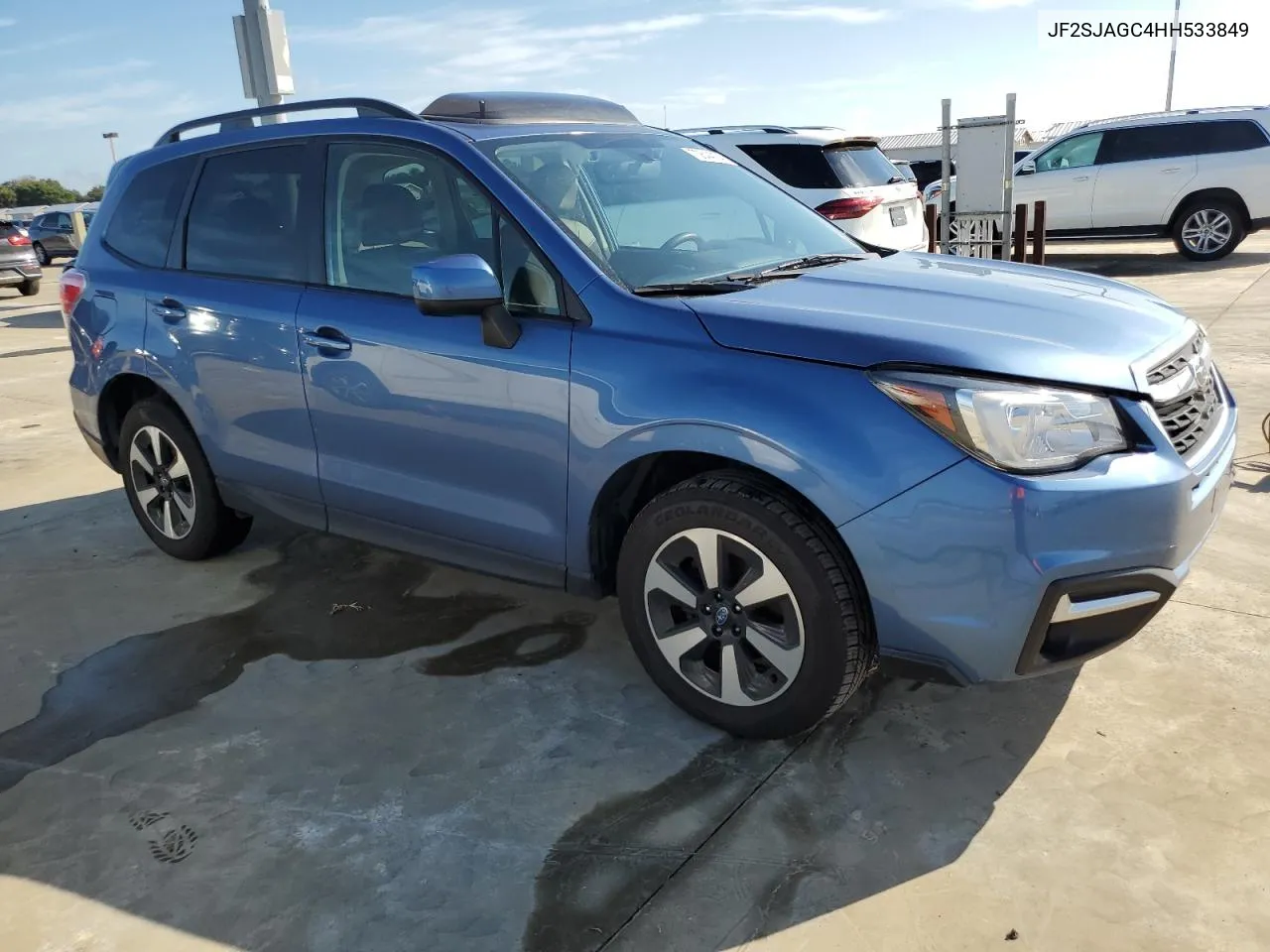 2017 Subaru Forester 2.5I Premium VIN: JF2SJAGC4HH533849 Lot: 73644734