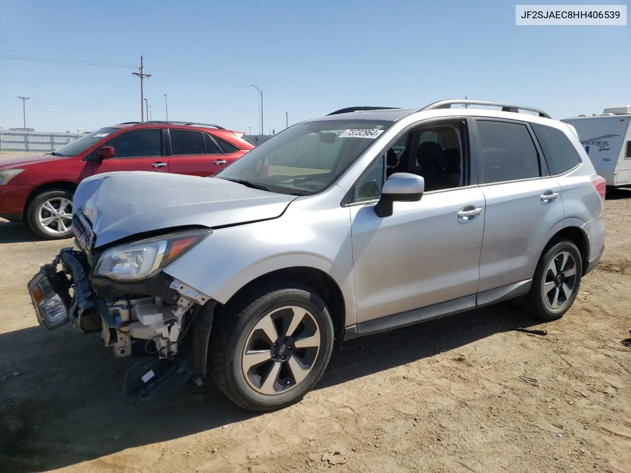 2017 Subaru Forester 2.5I Premium VIN: JF2SJAEC8HH406539 Lot: 73732964