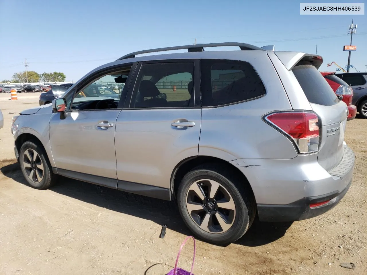 2017 Subaru Forester 2.5I Premium VIN: JF2SJAEC8HH406539 Lot: 73732964