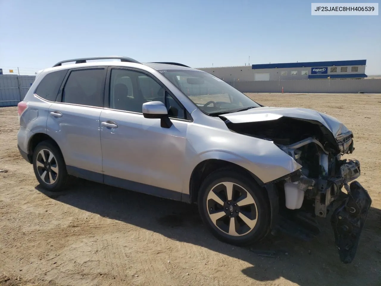 2017 Subaru Forester 2.5I Premium VIN: JF2SJAEC8HH406539 Lot: 73732964