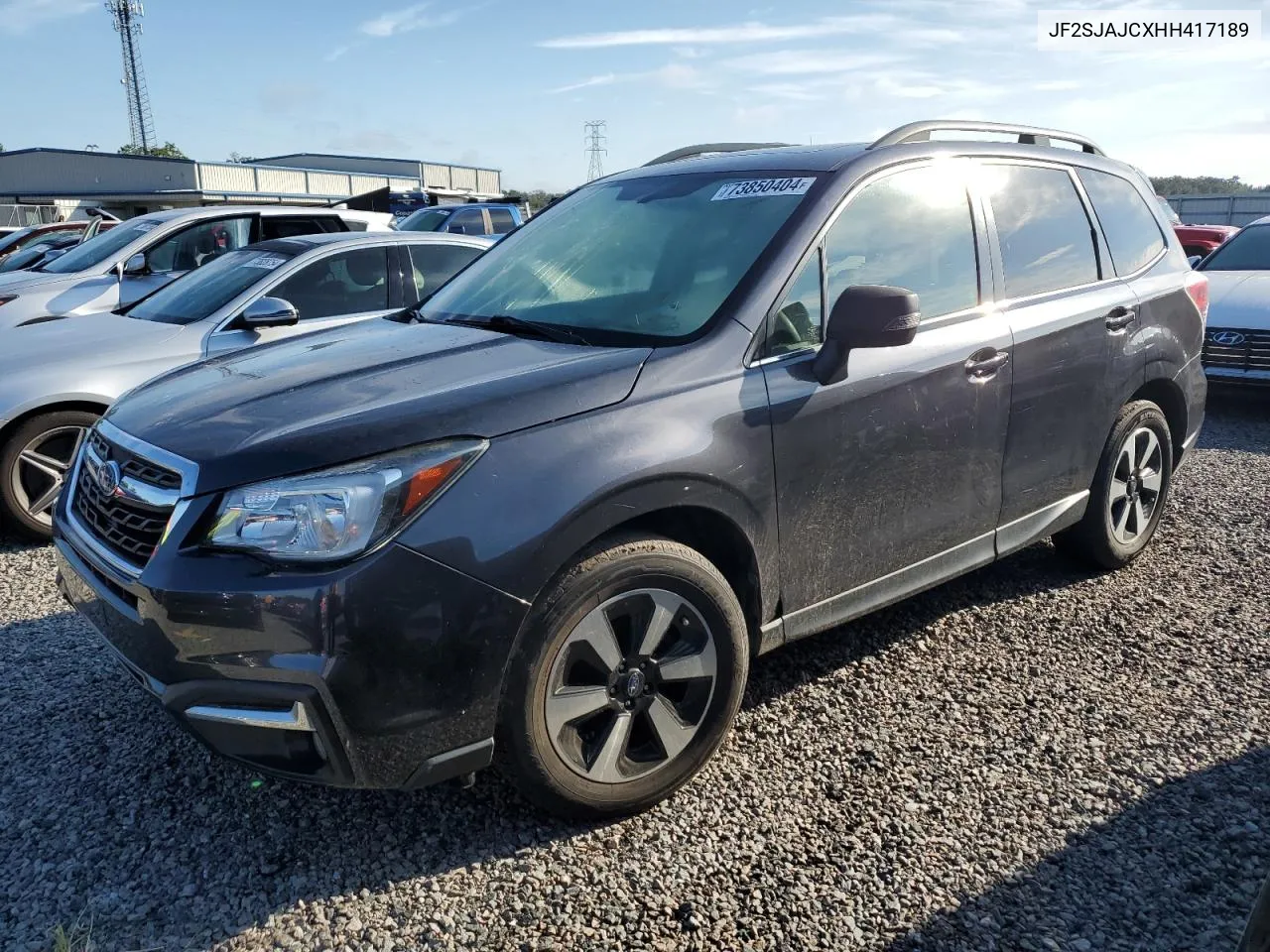 2017 Subaru Forester 2.5I Limited VIN: JF2SJAJCXHH417189 Lot: 73850404