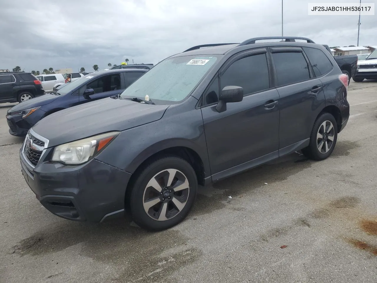 2017 Subaru Forester 2.5I VIN: JF2SJABC1HH536117 Lot: 73880714