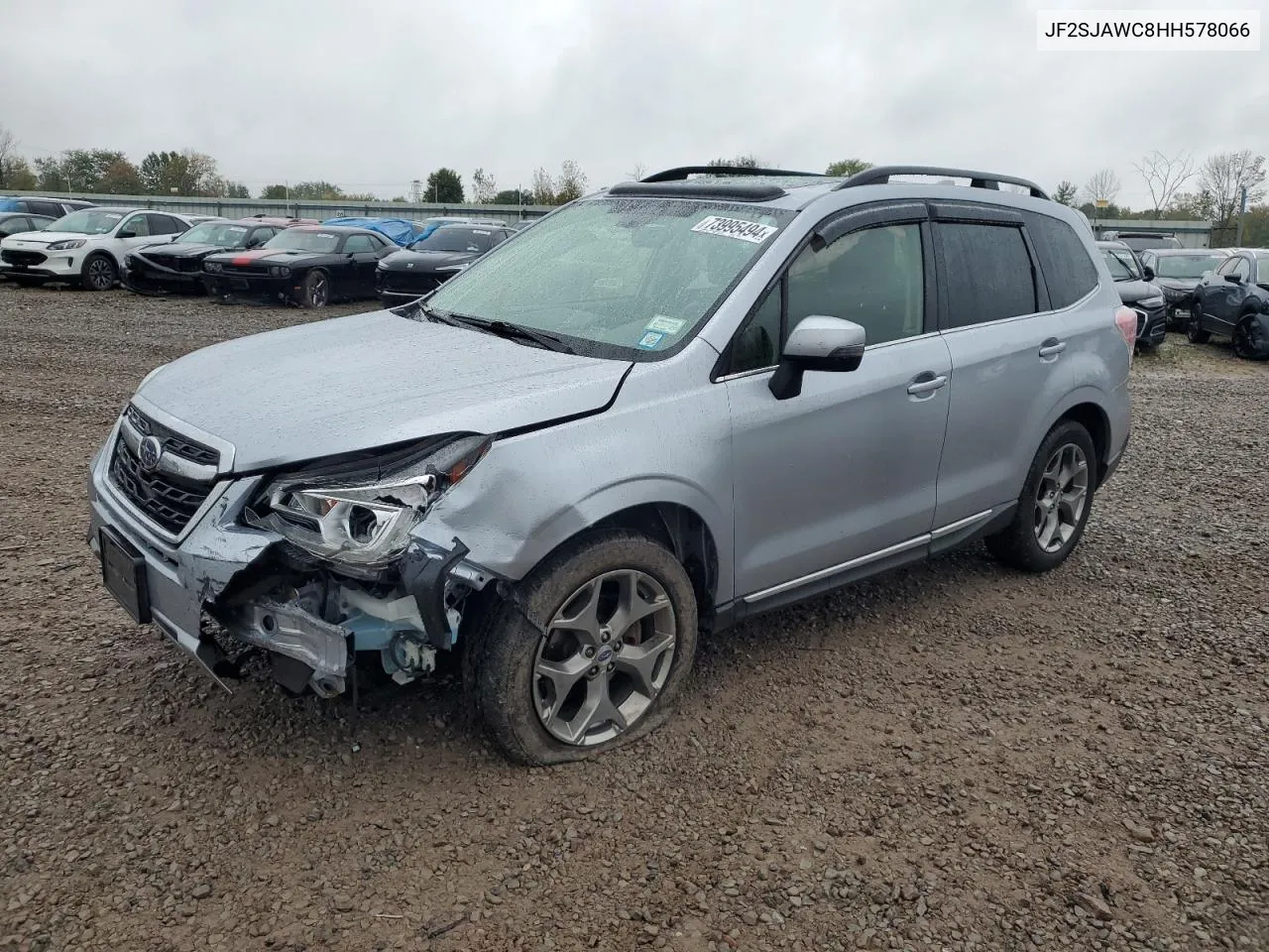 2017 Subaru Forester 2.5I Touring VIN: JF2SJAWC8HH578066 Lot: 73995494