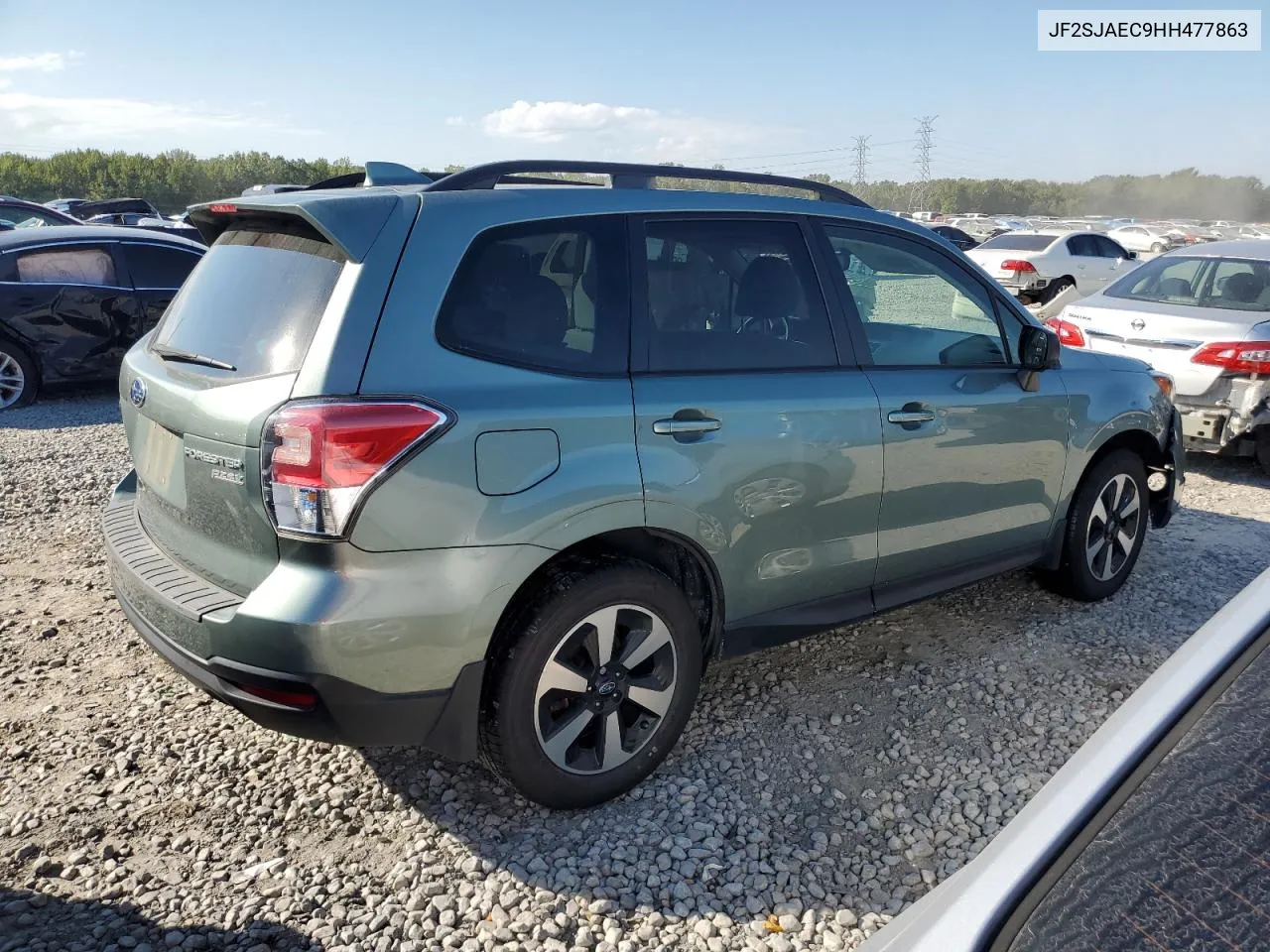 2017 Subaru Forester 2.5I Premium VIN: JF2SJAEC9HH477863 Lot: 74018934