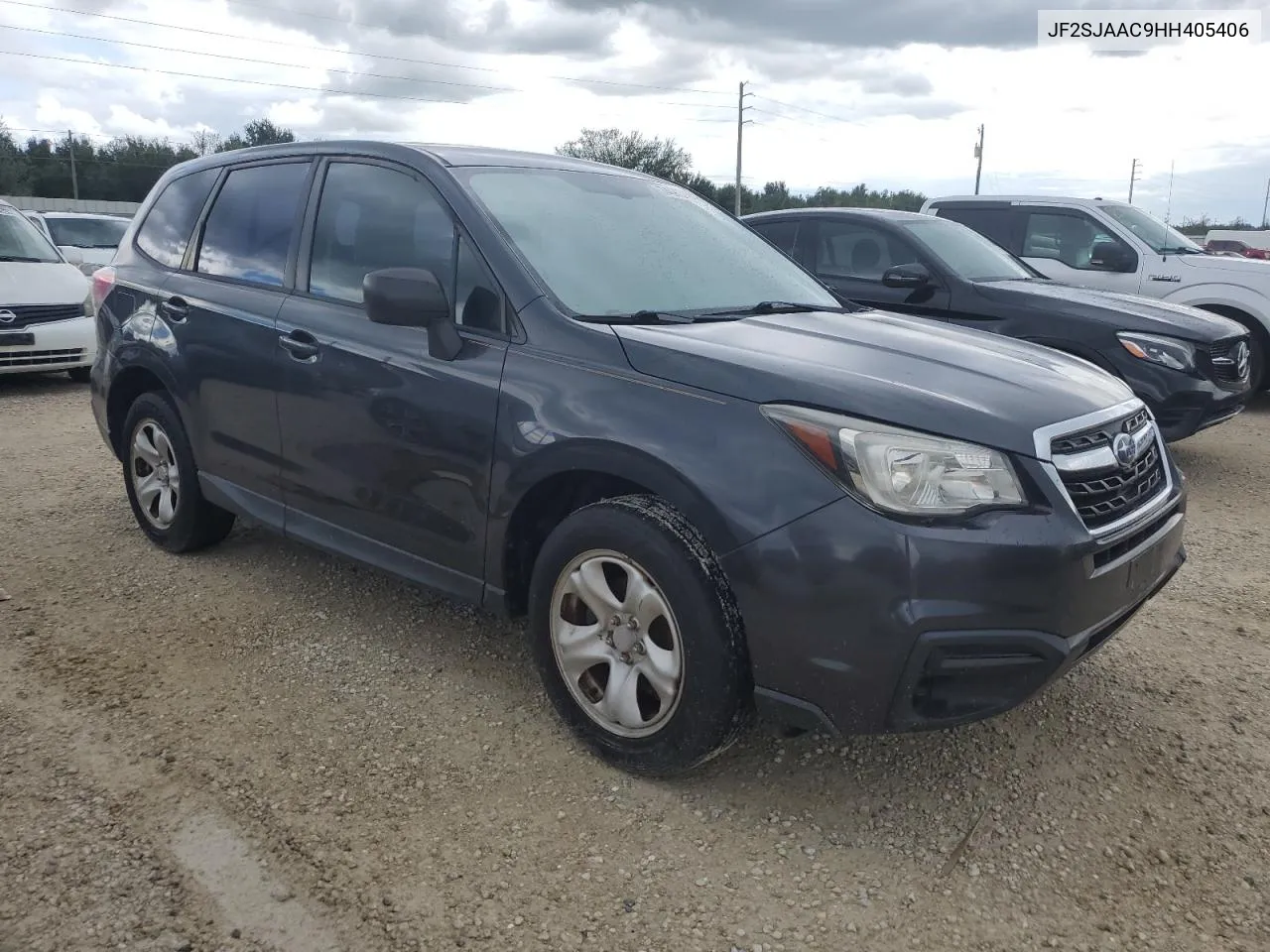 2017 Subaru Forester 2.5I VIN: JF2SJAAC9HH405406 Lot: 74045174