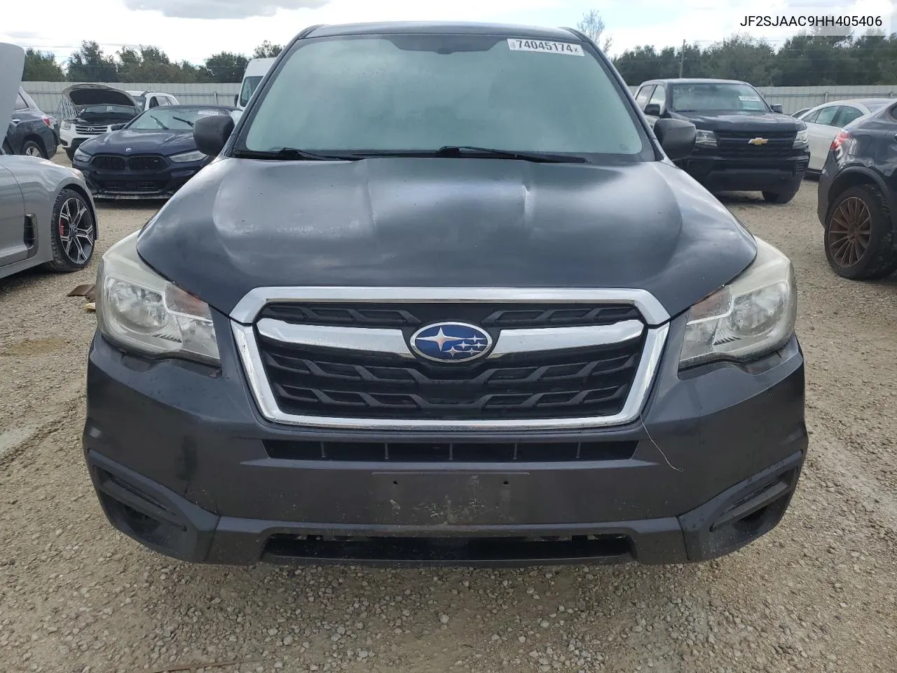 2017 Subaru Forester 2.5I VIN: JF2SJAAC9HH405406 Lot: 74045174