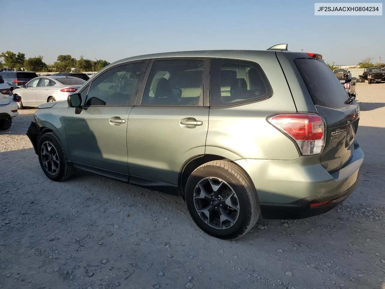 2017 Subaru Forester 2.5I VIN: JF2SJAACXHG804234 Lot: 74270644