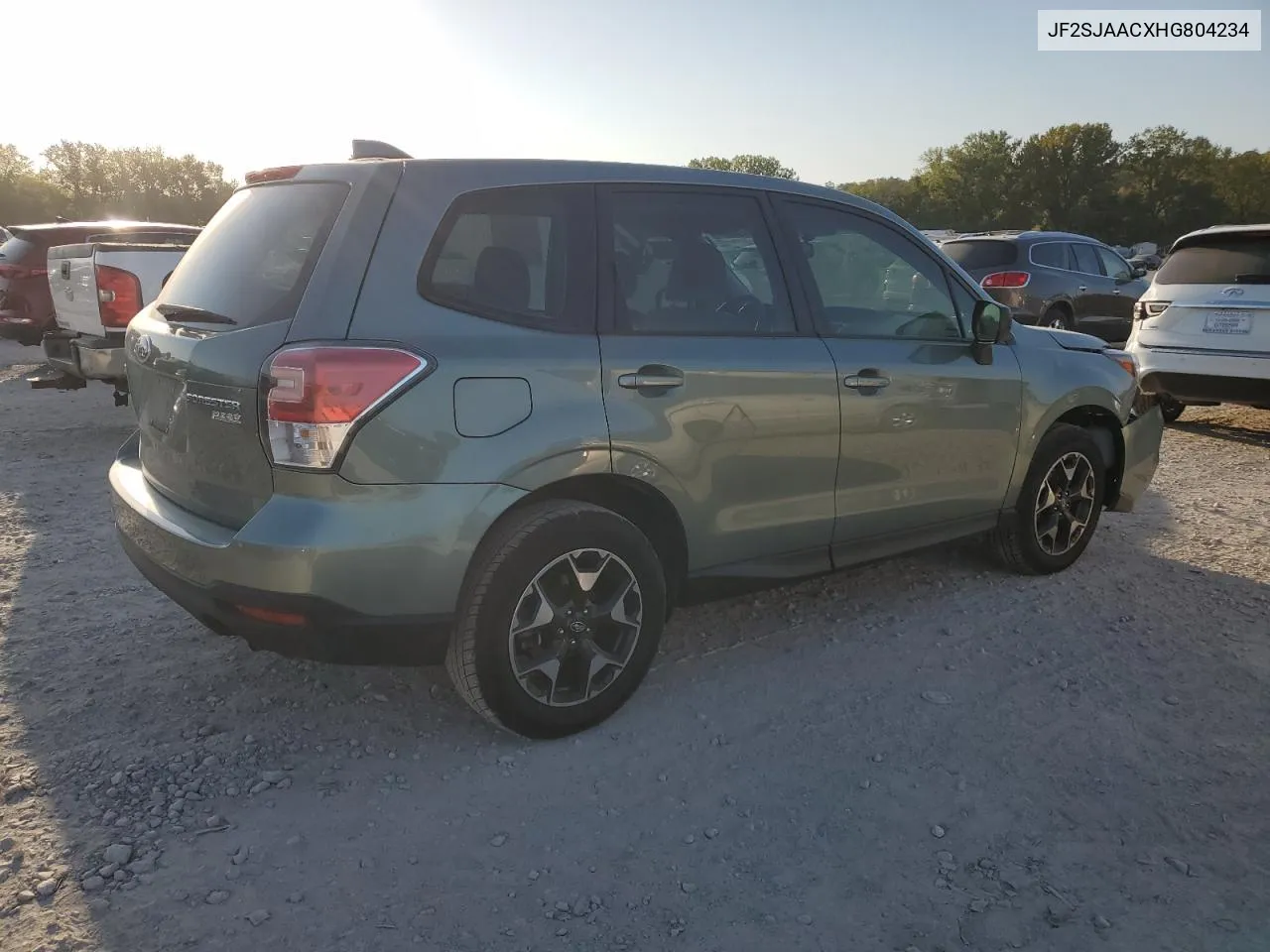 2017 Subaru Forester 2.5I VIN: JF2SJAACXHG804234 Lot: 74270644