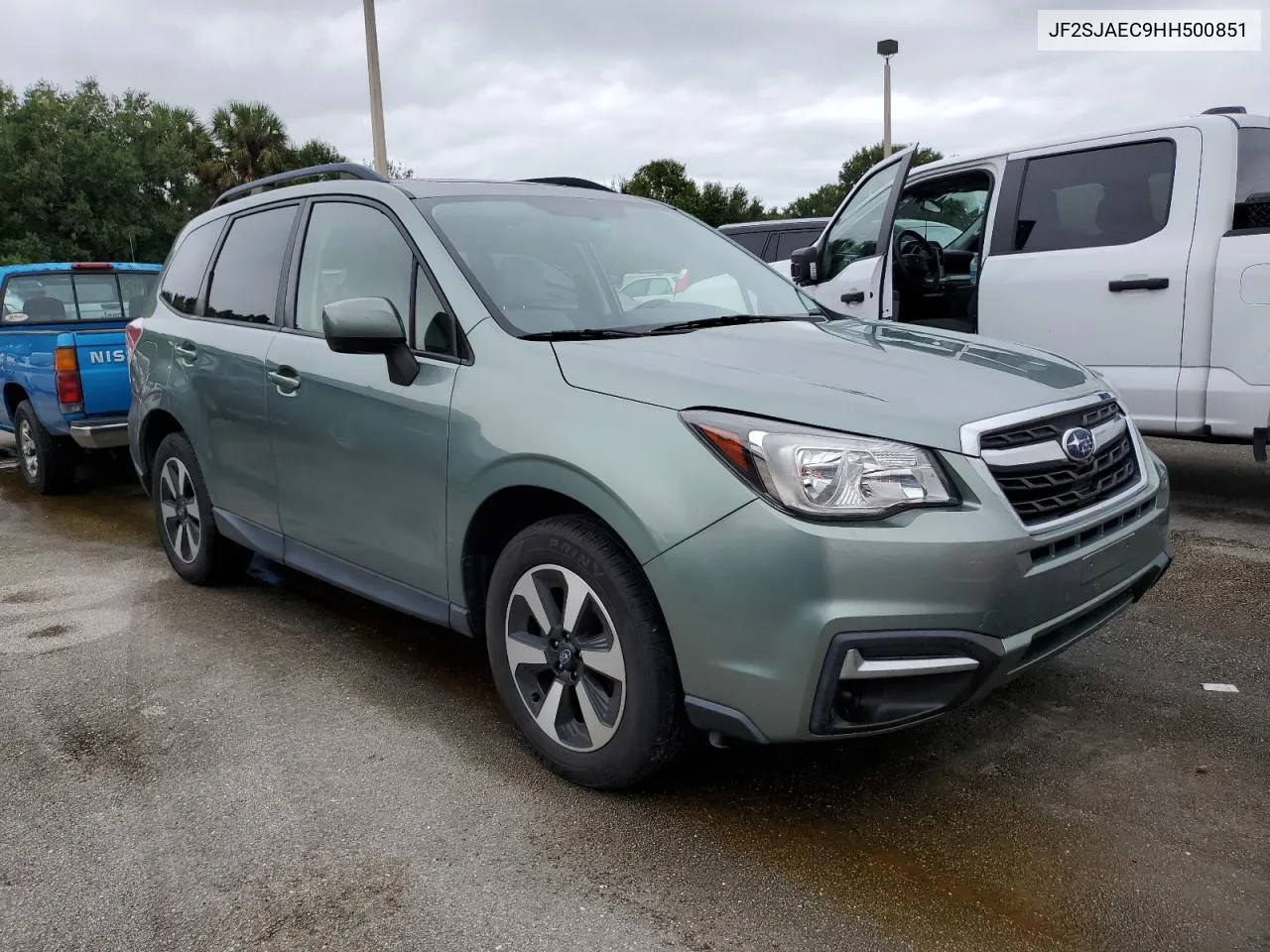 2017 Subaru Forester 2.5I Premium VIN: JF2SJAEC9HH500851 Lot: 74318474