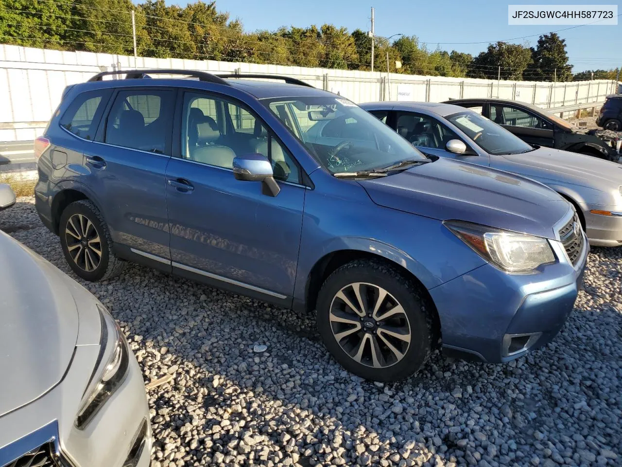 JF2SJGWC4HH587723 2017 Subaru Forester 2.0Xt Touring