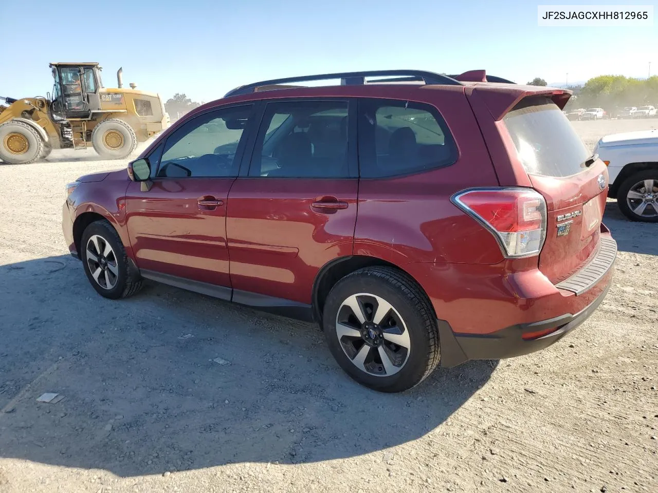 2017 Subaru Forester 2.5I Premium VIN: JF2SJAGCXHH812965 Lot: 74560464