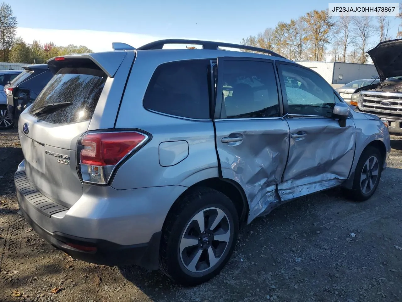 2017 Subaru Forester 2.5I Limited VIN: JF2SJAJC0HH473867 Lot: 74860634