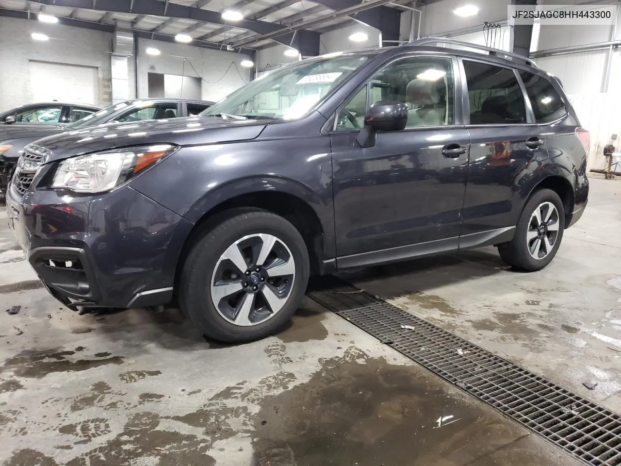 2017 Subaru Forester 2.5I Premium VIN: JF2SJAGC8HH443300 Lot: 75236554