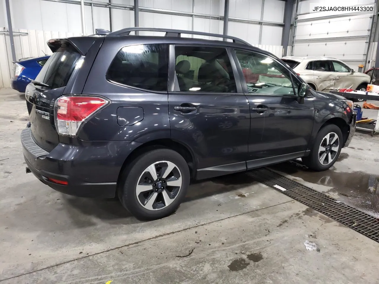 2017 Subaru Forester 2.5I Premium VIN: JF2SJAGC8HH443300 Lot: 75236554