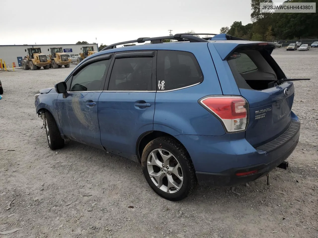 2017 Subaru Forester 2.5I Touring VIN: JF2SJAWC6HH443801 Lot: 75871004