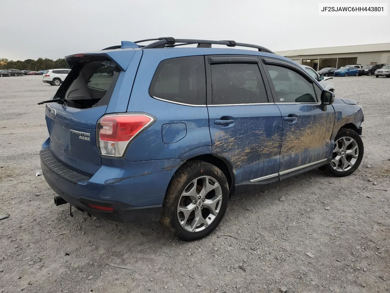 2017 Subaru Forester 2.5I Touring VIN: JF2SJAWC6HH443801 Lot: 75871004