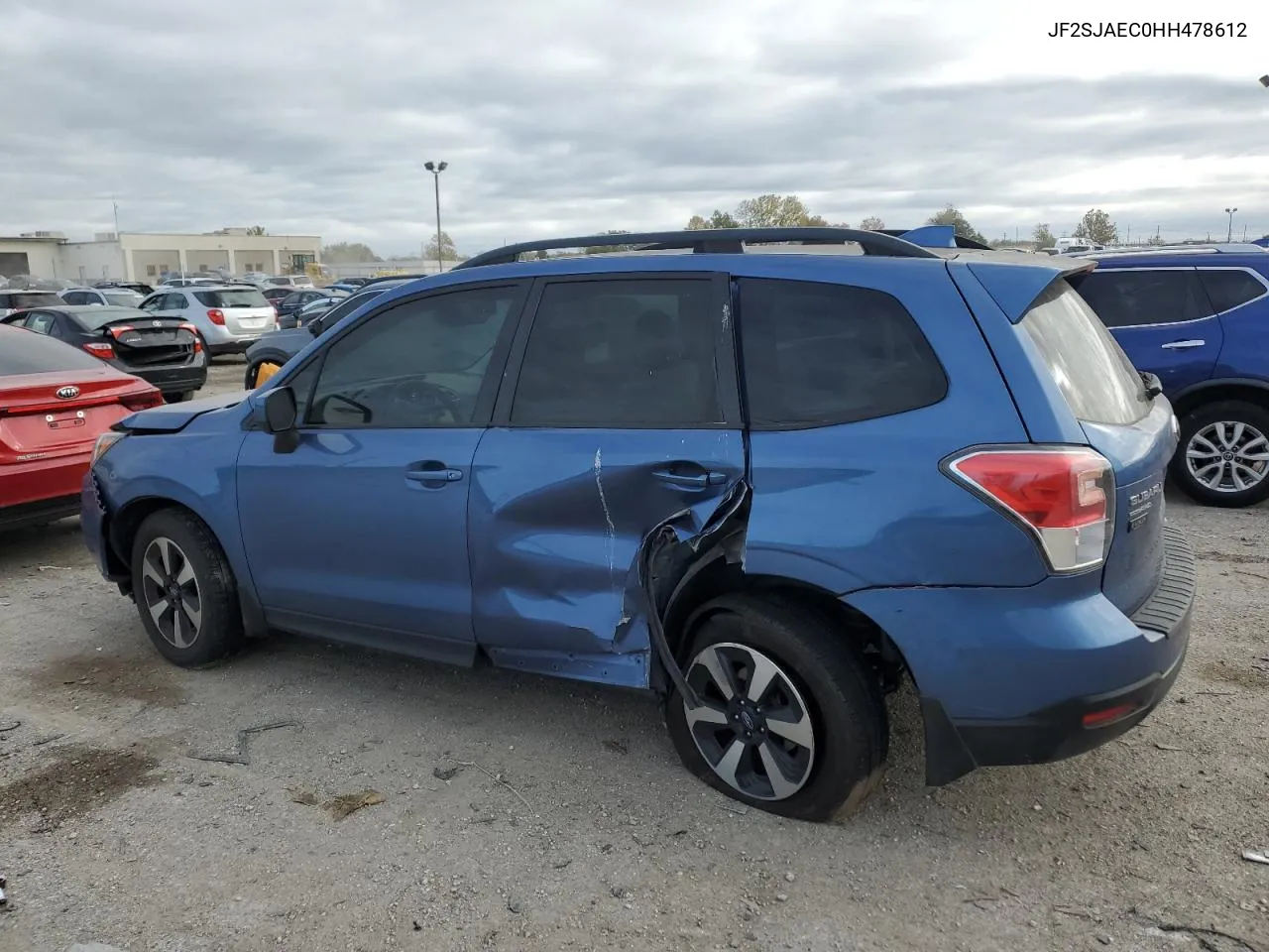 2017 Subaru Forester 2.5I Premium VIN: JF2SJAEC0HH478612 Lot: 76254644