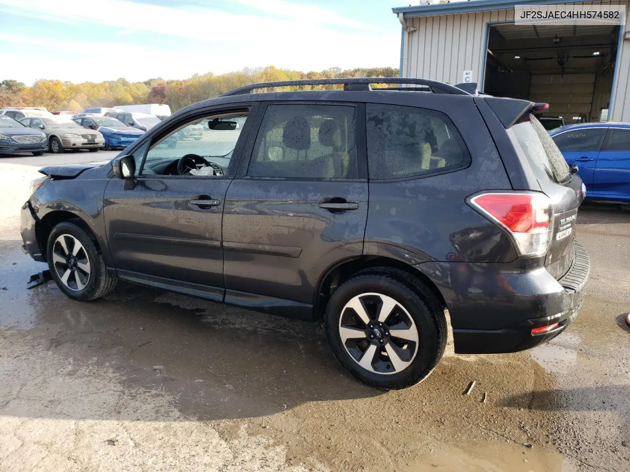 2017 Subaru Forester 2.5I Premium VIN: JF2SJAEC4HH574582 Lot: 76878064