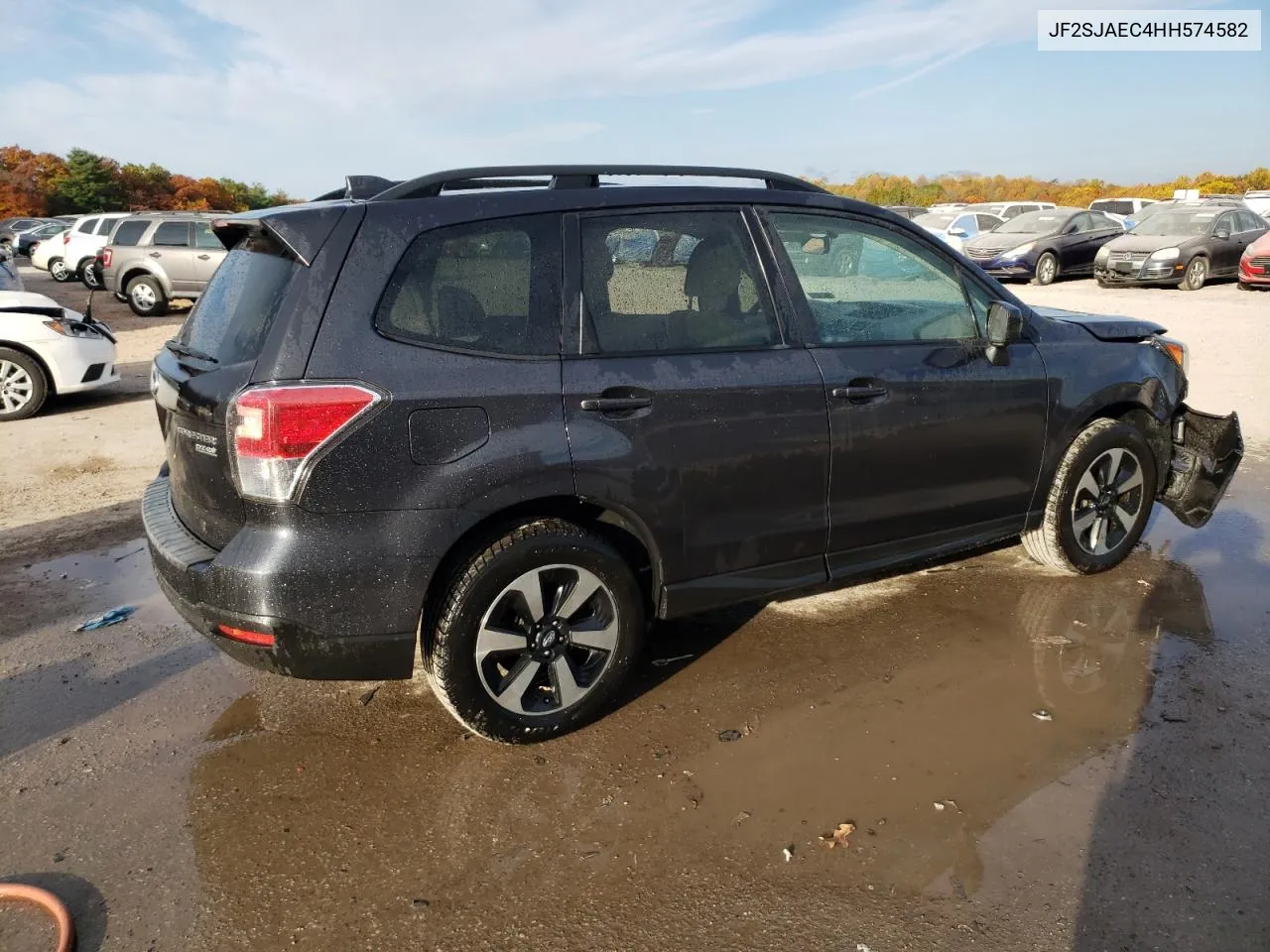 2017 Subaru Forester 2.5I Premium VIN: JF2SJAEC4HH574582 Lot: 76878064