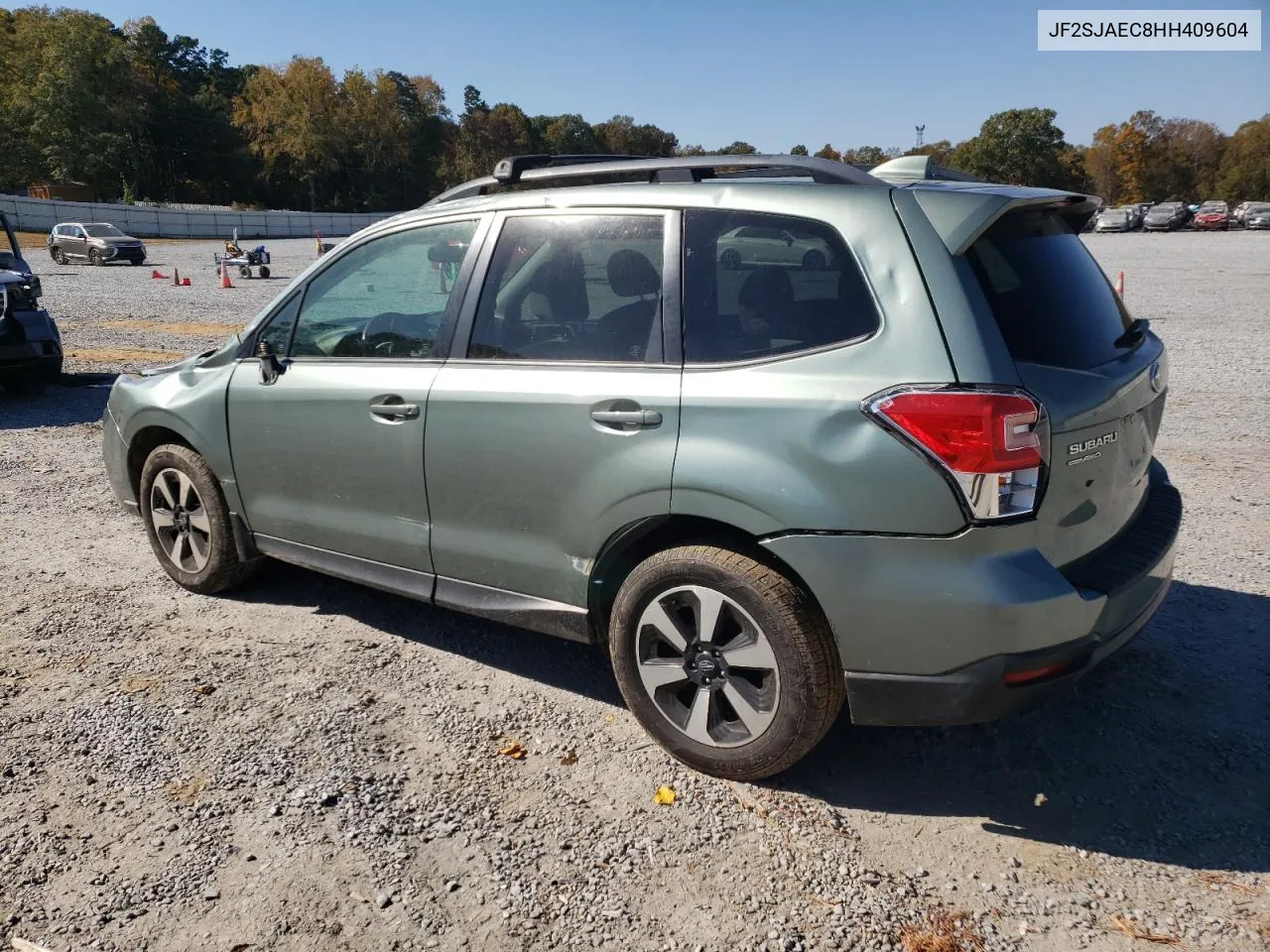 2017 Subaru Forester 2.5I Premium VIN: JF2SJAEC8HH409604 Lot: 77094344