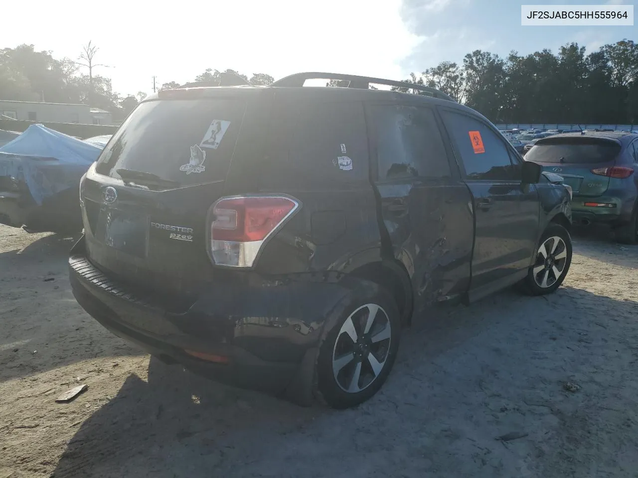 2017 Subaru Forester 2.5I VIN: JF2SJABC5HH555964 Lot: 77430124