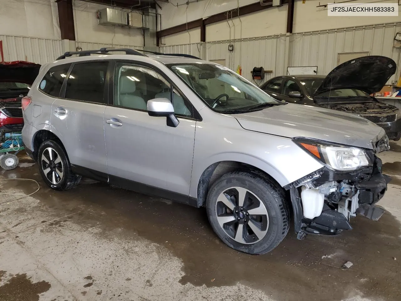 2017 Subaru Forester 2.5I Premium VIN: JF2SJAECXHH583383 Lot: 77664774