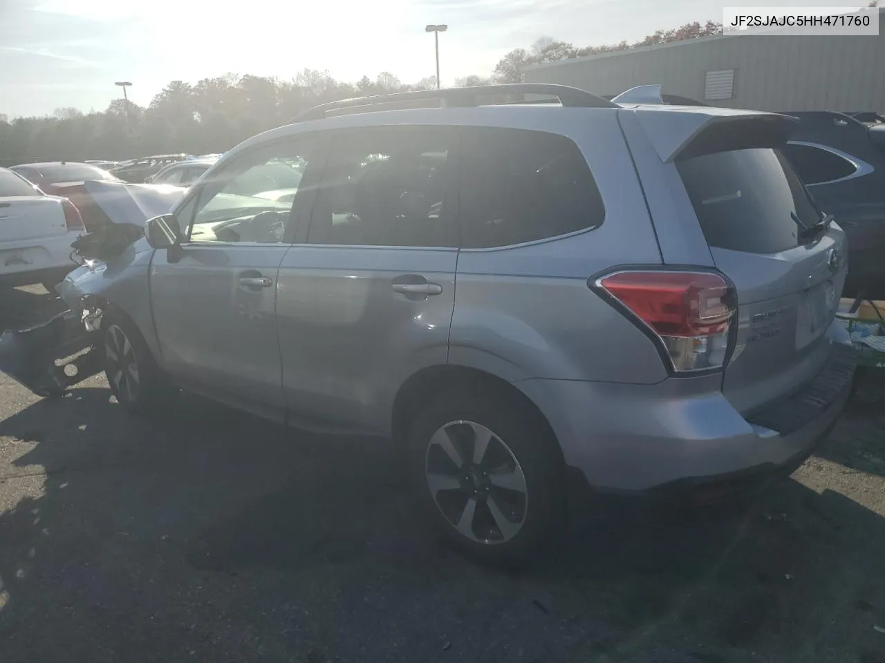 2017 Subaru Forester 2.5I Limited VIN: JF2SJAJC5HH471760 Lot: 78020804