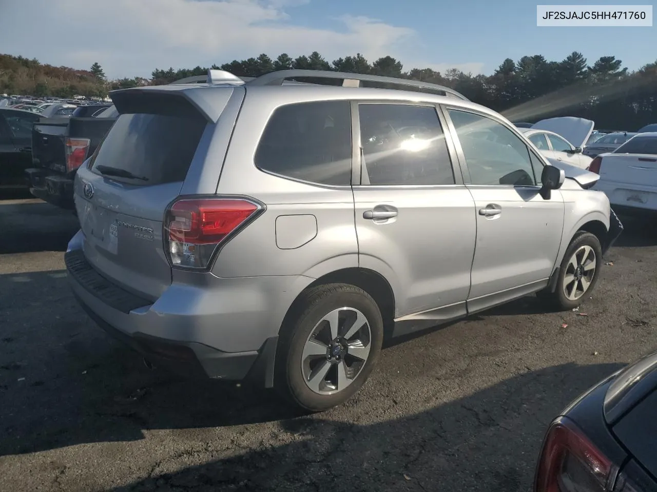 2017 Subaru Forester 2.5I Limited VIN: JF2SJAJC5HH471760 Lot: 78020804