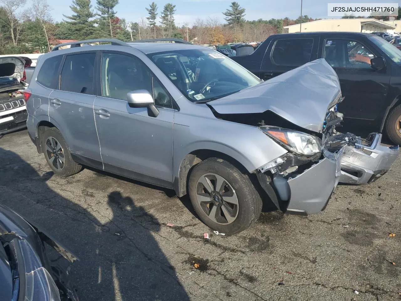 2017 Subaru Forester 2.5I Limited VIN: JF2SJAJC5HH471760 Lot: 78020804