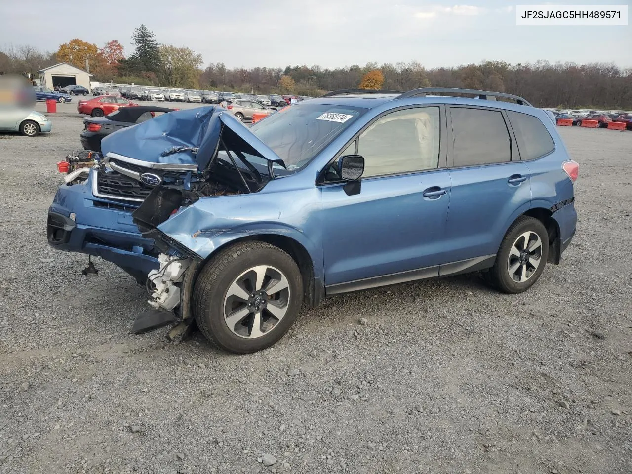 JF2SJAGC5HH489571 2017 Subaru Forester 2.5I Premium