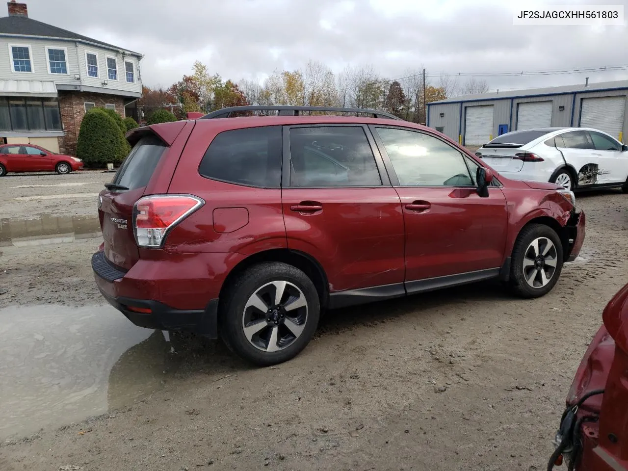 2017 Subaru Forester 2.5I Premium VIN: JF2SJAGCXHH561803 Lot: 78598124