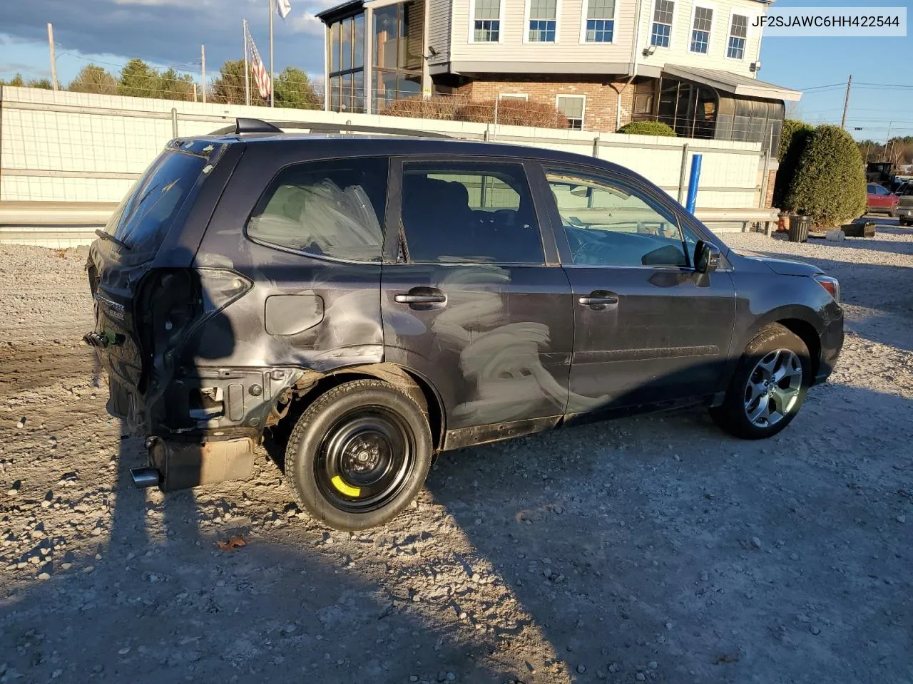 2017 Subaru Forester 2.5I Touring VIN: JF2SJAWC6HH422544 Lot: 79289914