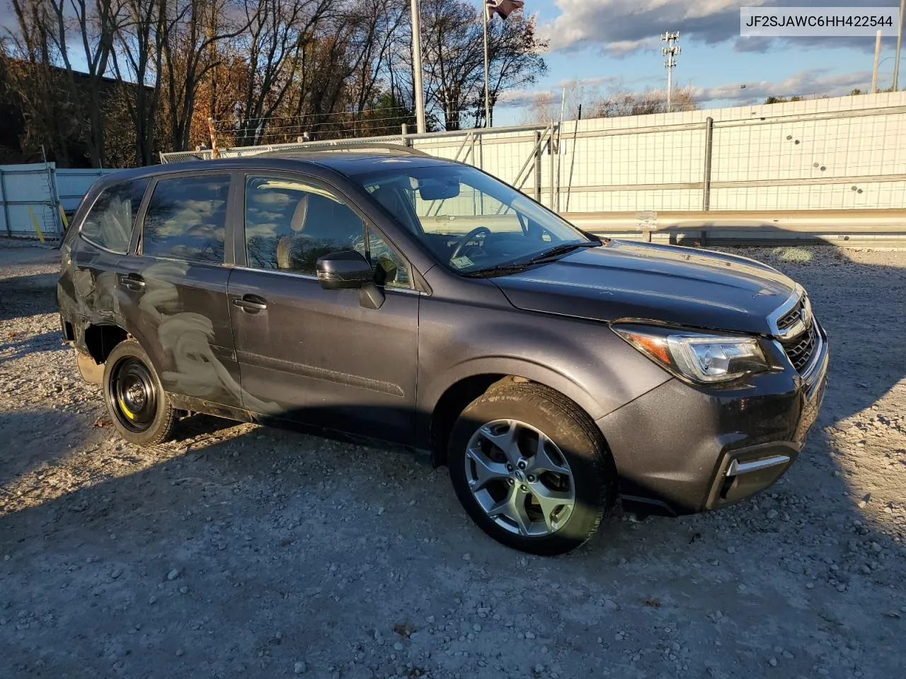 2017 Subaru Forester 2.5I Touring VIN: JF2SJAWC6HH422544 Lot: 79289914