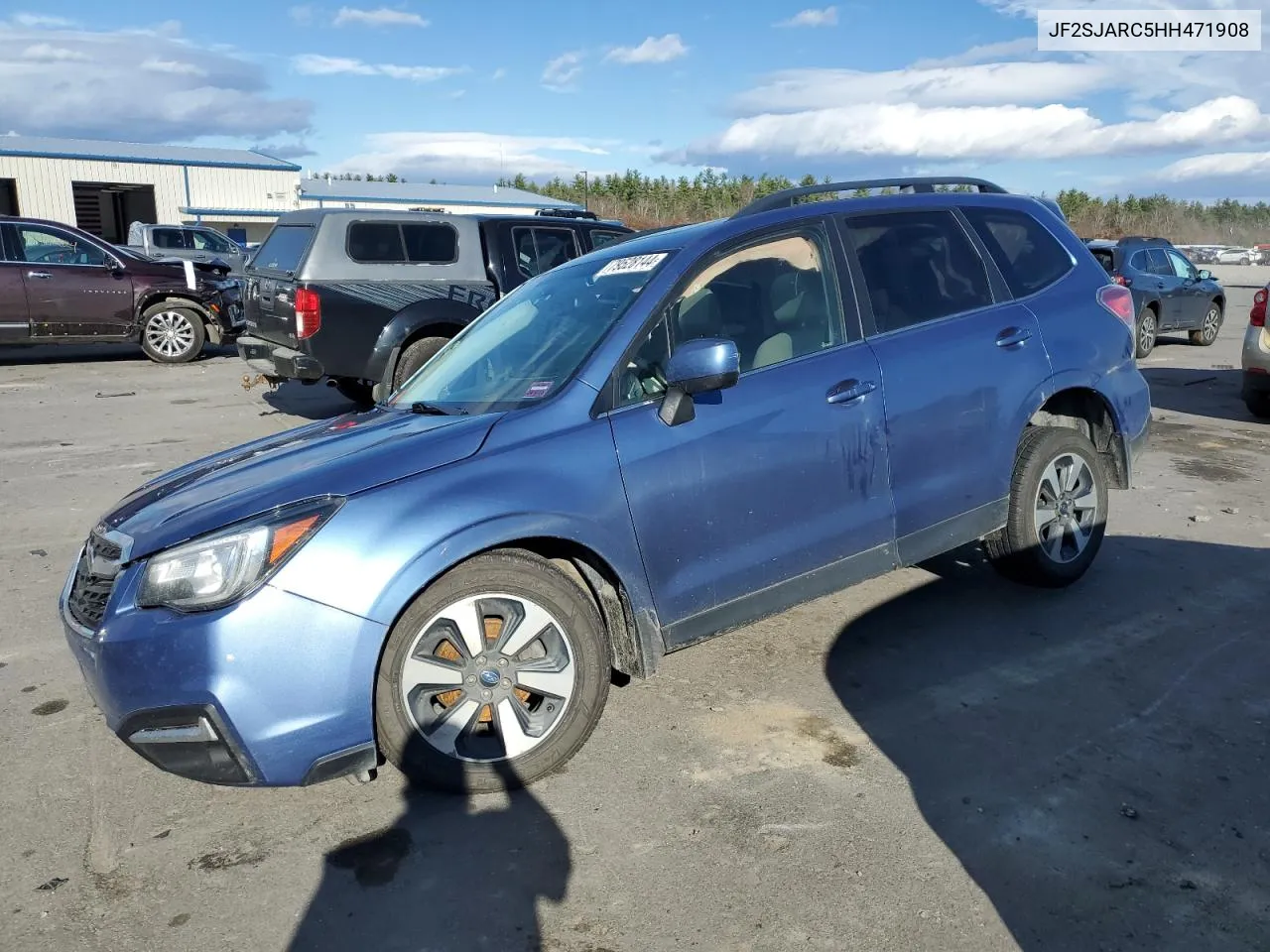 2017 Subaru Forester 2.5I Limited VIN: JF2SJARC5HH471908 Lot: 79528144