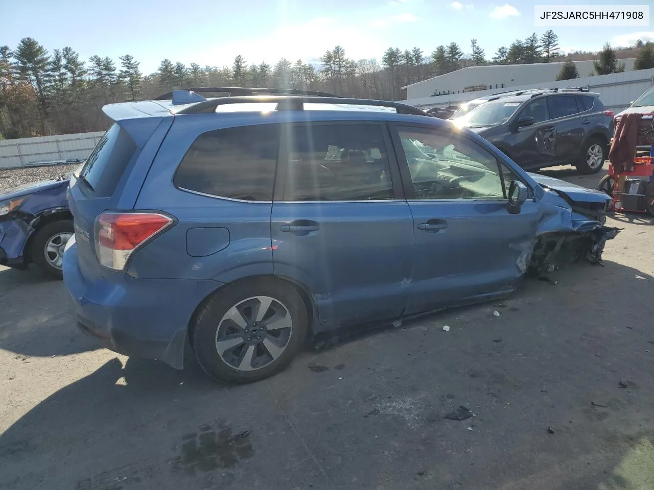 2017 Subaru Forester 2.5I Limited VIN: JF2SJARC5HH471908 Lot: 79528144