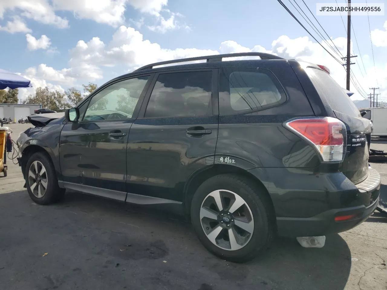 2017 Subaru Forester 2.5I VIN: JF2SJABC5HH499556 Lot: 79570694