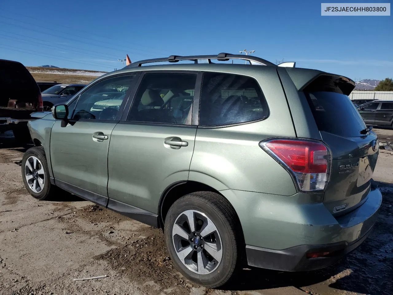 2017 Subaru Forester 2.5I Premium VIN: JF2SJAEC6HH803800 Lot: 79757374