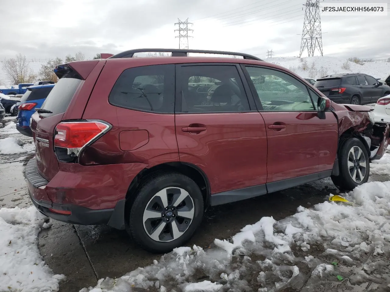 2017 Subaru Forester 2.5I Premium VIN: JF2SJAECXHH564073 Lot: 79773134