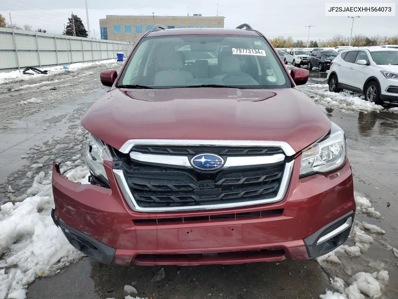 2017 Subaru Forester 2.5I Premium VIN: JF2SJAECXHH564073 Lot: 79773134